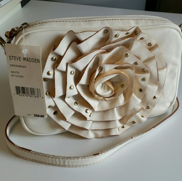 Steve Madden Crossbody White NWT - Picture 2 of 3